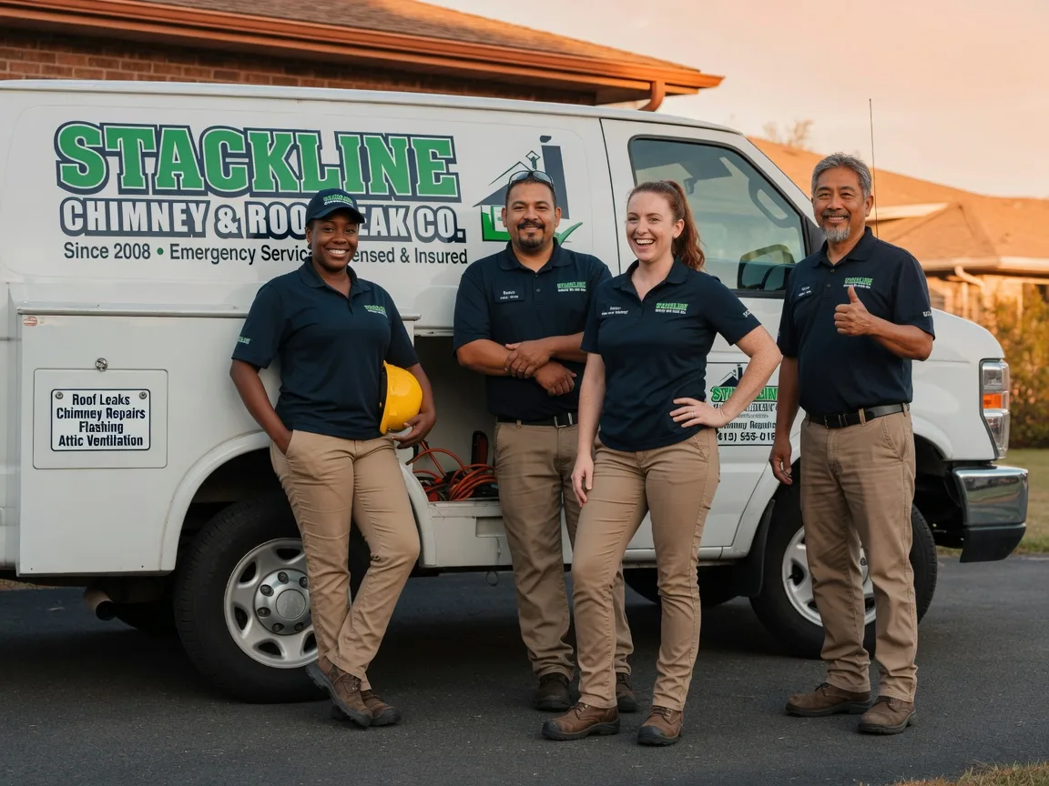 Chimney flashing repair company in Aurora, UT